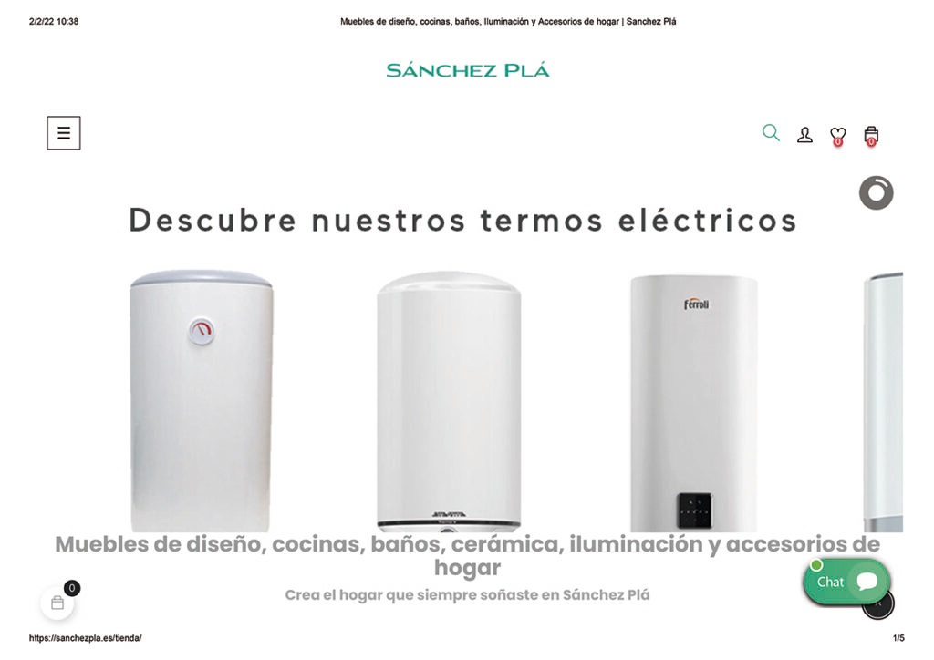 Muebles de diseño, cocinas, baños, Iluminación y Accesorios de hogar _ Sanchez Plá-1