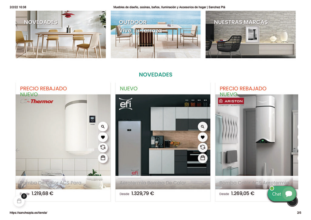 Muebles de diseño, cocinas, baños, Iluminación y Accesorios de hogar _ Sanchez Plá-2